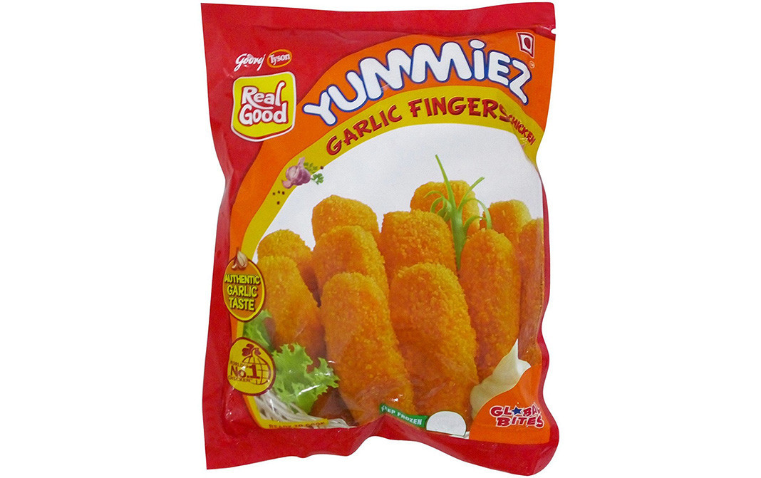 Yummiez Garlic Fingers Chicken    Pack  400 grams